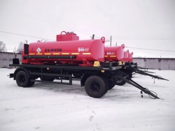 Slurry tanker trailer type GRPT of modification 8738-0000012 on the basis of vehicles type 58920 or on the basis of trailer chas
