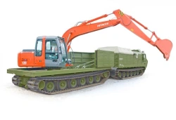 Double-linked crawler snowmobile DT-30PMNE5