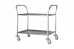 Kitchen trolley for serving