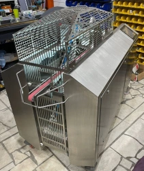 Machine for cutting sausage loafs in half, type SB-Cut