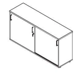 Compartment drawer. Furniture set "Line"