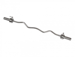 MB-BarM50-WL V-bar, chromed, smooth bushing 50 mm, lock with breakable stopper, load up to 150kg, weight 12,2kg.