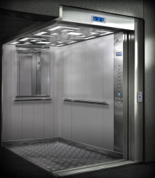 Electric lift, model SPBLZ MR with machine room, capacity 630 kg. , with a speed of movement of the cabin up to 1,6 m/s included