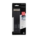 Aqua-Colour Ink Art Pencils "Isostudio" IZO-GP6B Set of sharpened assortment 10