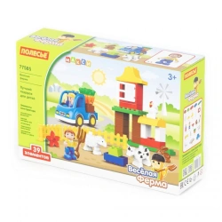 Maxi Constructor - "Fun Farm" (39 elements) (in a box), article 77585