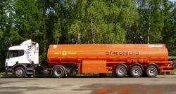Tank semi-trailer for light oil products BCM-42.1