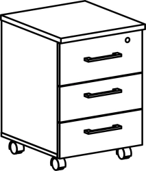 Pedestal cabinet 10 300 Series "Belfast"