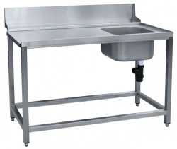Prewashing table SPMP-7-4 for dishwashing machine MPT (without showering device)