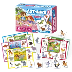 Bingo "In the world of animals" tray