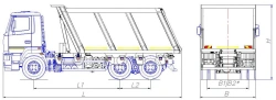 Universal road maintenance machine model MK-3535-11
