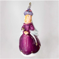 Handmade glass Christmas tree toy "Stepmother"