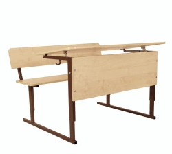 Pupil's table adjustable with sloping table top SUM-R, 3-5g (nszk)