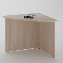 Connecting element for composite tables (bevelled)