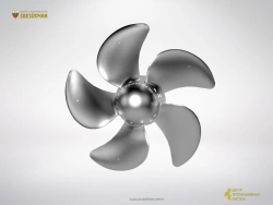 Prefabricated fixed pitch propeller (0.5-9 m)