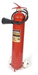 Mobile carbon dioxide fire extinguisher OU-8-VSE-01