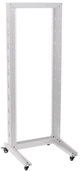LF35-42U66-1R ITK 19" Single Frame Rack, 42U, 600x600, on castors, grey