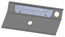 5299-401-5702060-10 SB Electrical equipment hatch panel