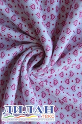 Mixed knitted fabric (47.5% cotton, 47.5% polyester, 5% polyurethane) printed: ribana