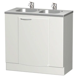 SE-307M - medical table under sink and waste collector of direct design