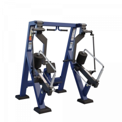 Bench press in sitting position with variable load