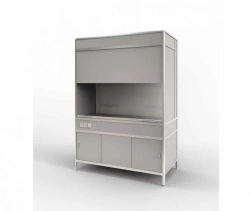 Fume cupboard PGL LC VSHM for muffle furnaces and heating equipment