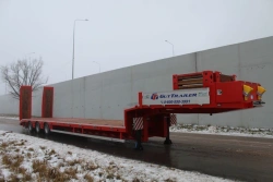 Semitrailer of modification FSA-523 (without installation of hydraulic equipment and without installation of crane-manipulator m