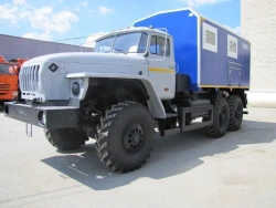 Mobile workshop; Mobile laboratory; Cargo-carrying vehicle, UZST brand, type UZST01, modification 5860-48 on sha