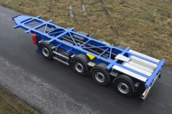 Four-axle container semitrailer, modification ?SA-544