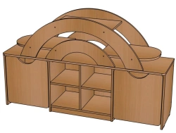 Shelving unit "Cosmik" / SZh100