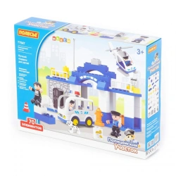 Maxi Constructor - "Police Station" (70 elements) (in box), item 77547