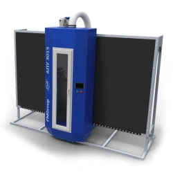 Sandblasting machine APU-3015 P for glass and mirror