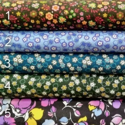 Cotton flannel clothing bleached, printed, smoothly dyed art. 1600?/75