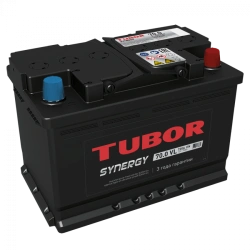 Accumulator battery starter lead-acid TUBOR SYNERGY 6ST-70.0 VL kamina