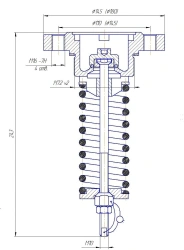 GT7-171225 Safety relief valve Pp16 DN25