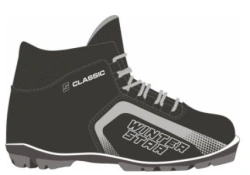 Winter Star classic ski boots black (logo grey) S