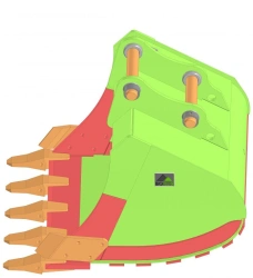 1 m3 reinforced bucket for komatsu PC220