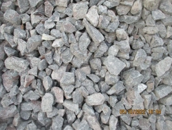Crushed stone from gabbro-diabase fraction from 31,5 to 63 mm