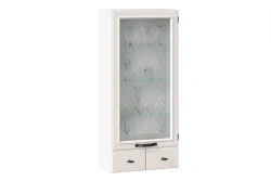 Marina LD.273760.000 Door façade set cabinet with display cabinet 600 (Textured white oak)