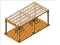 Canopy with swings, article 14004