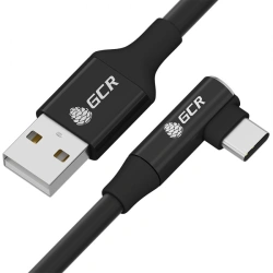 TypeC Cable, Model GCR-UC35, Angled Connector, Fast Charging, USB 2. 0