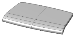 Radio trim 9680921177