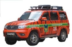 Special purpose vehicle based on UAZ-3163* Patriot of M1G Type 17435 category for various services