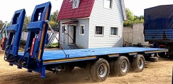 Trailer 83693B, with air suspension or spring-balanced suspension, with tyres 235/75R17.5 or 385/65R22.
