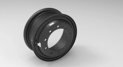 Collapsible rim steel truck wheel, size 7.5-20, Product No. 65115-310101012-50, SAP code No. RZB35642OE