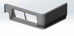 6282-401-5102035-20 SB Front left rear catwalk moulding
