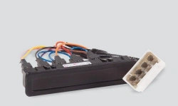 Indicator lamp unit with wires 374195380320000