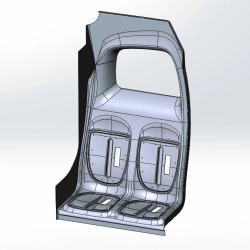 Rear trim 529265-5602250-79 SB