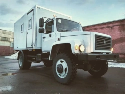 Trucks with diesel engine type 47120, modification 47120E on the basis of GAZ chassis, type 3308, modification 33086.