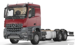 Chassis Mercedes-Benz Arocs 4145 K with F1A cab