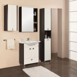 Cabinet under sink Aquaton Crete 60 H wenge 1A151501KT5001.A151.5.01K.T50.0